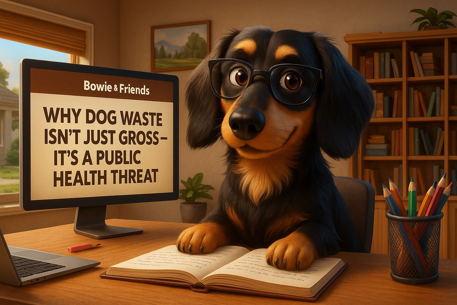 Bowie and Friends - Why dog waste isn't just gross