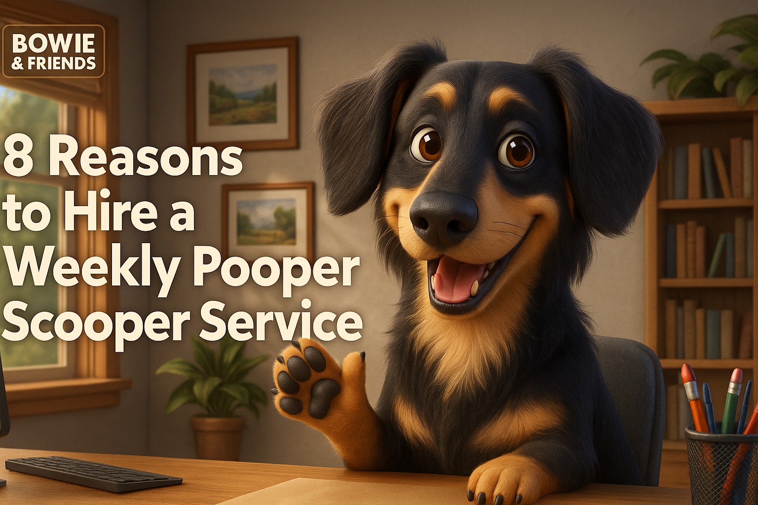 8 Reasons to Hire a Weekly Pooper Scooper Service