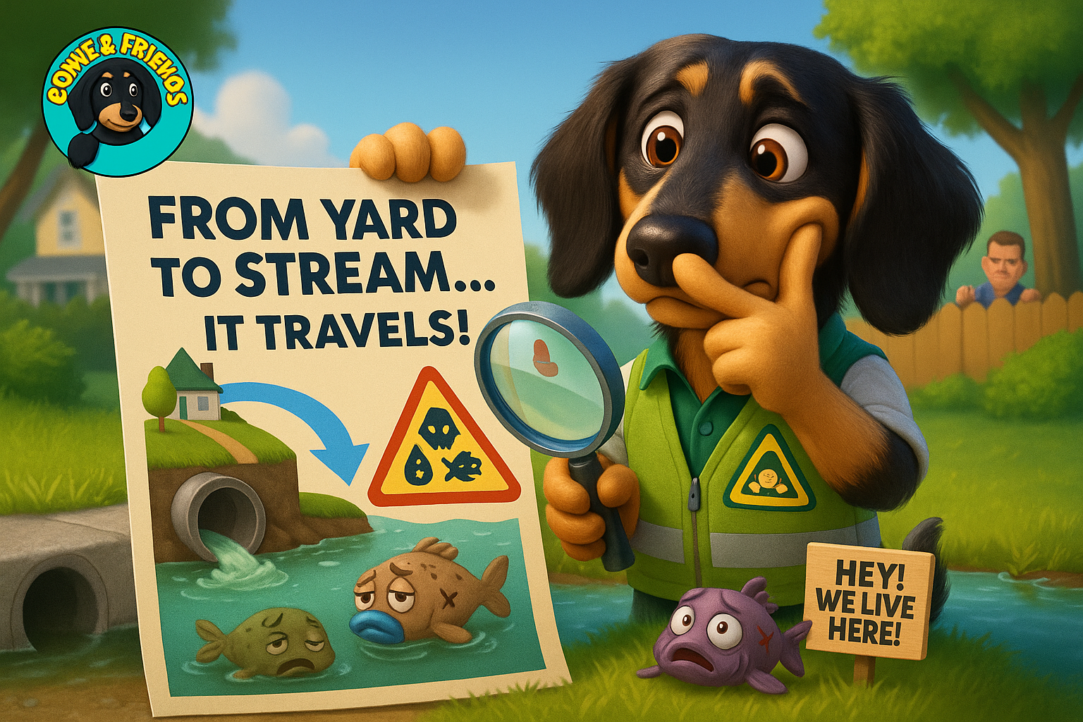 From Poop to Pollution: The Science of How Dog Waste Affects Local Water