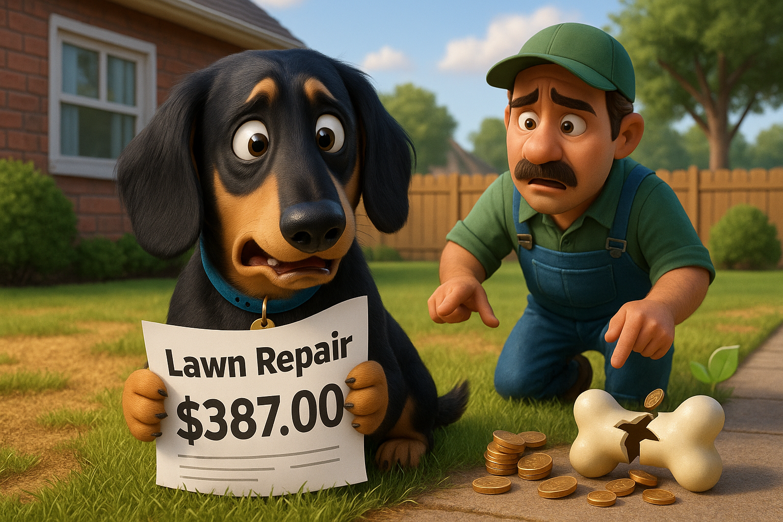 How Ignoring Dog Poop Could Cost You Hundreds in Lawn Repair