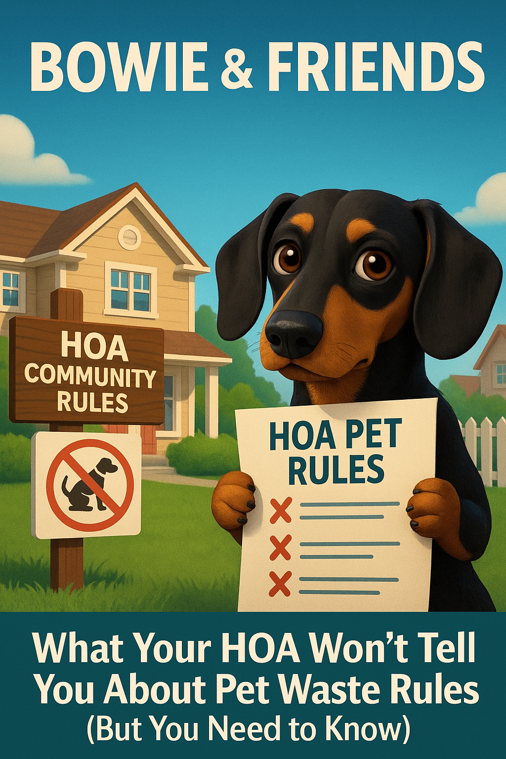 What Your HOA Won’t Tell You About Pet Waste Rules (But You Need to Know)