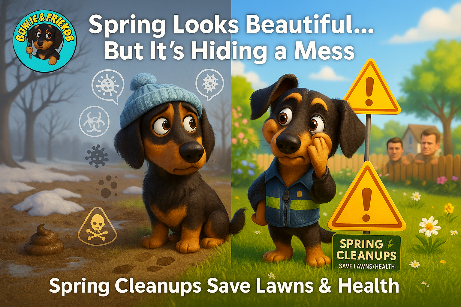 Why Spring Is the Most Dangerous Season for Dog Poop Buildup